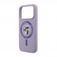 Дизайнерски силиконов кейс с MagSafe за iPhone 17 Pro - Karl Lagerfeld Liquid Silicone Karl and Choupette Heads MagSafe Case (лилав) thumbnail 5