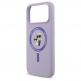 Дизайнерски силиконов кейс с MagSafe за iPhone 17 Pro Max - Karl Lagerfeld Liquid Silicone Karl and Choupette Heads MagSafe Case (лилав) thumbnail 5