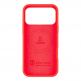 Силиконов калъф с MagSafe за iPhone 17 Pro Max - Tactical MagForce Velvet Smoothie Cover (червен) thumbnail 4