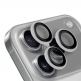 Предпазни стъклени лещи за камерата на iPhone 17 Pro, iPhone 17 Pro Max - OBALME Tempered Glass Camera Lens Protector (сребрист) thumbnail