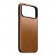 Кожен (естествена кожа) кейс с MagSafe за iPhone 17 Pro Max - Nomad Modern Leather MagSafe Case (светлокафяв) thumbnail 2