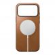 Кожен (естествена кожа) кейс с MagSafe за iPhone 17 Pro Max - Nomad Modern Leather MagSafe Case (светлокафяв) thumbnail 4