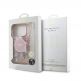 Хибриден удароустойчив кейс с MagSafe и връзка за ръка за iPhone 17 Pro - Guess IML Flowers Pearl MagSafe Case (розов) thumbnail 7