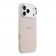 Дизайнерски кожен кейс с MagSafe за iPhone 17 Pro - Guess PU Saffiano MagSafe Leather Hard Case (розов) thumbnail 4