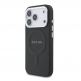 Дизайнерски кожен кейс с MagSafe за iPhone 17 Pro - Guess PU Saffiano MagSafe Leather Hard Case (черен) thumbnail 2