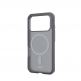 Удароустойчив хибриден кейс за iPhone 17 Pro - Urban Armor Gear Dot MagSafe Case (прозрачен-сив) thumbnail 12