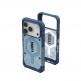 Удароустойчив хибриден кейс с MagSafe и връзка за ръка за iPhone 17 Pro - Urban Armor Gear Pathfinder Clear MagSafe Case (син) thumbnail 5