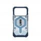 Удароустойчив хибриден кейс с MagSafe и връзка за ръка за iPhone 17 Pro - Urban Armor Gear Pathfinder Clear MagSafe Case (син) thumbnail 13