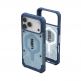 Удароустойчив хибриден кейс с MagSafe и връзка за ръка за iPhone 17 Pro Max - Urban Armor Gear Pathfinder Clear MagSafe Case (син) thumbnail 5