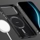 Удароустойчив кевларен кейс с MagSafe за iPhone 17 Air - Benks Magnetic Armor Pro Kevlar Case Metal Frame Camera Control Case 600D (черен) thumbnail 5
