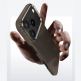 Кевларен кейс с MagSafe за iPhone 17 Pro - Benks Magnetic Armor Tint Kevlar Case 1000D (златист) thumbnail 7