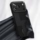 Удароустойчив кевларен кейс с MagSafe за iPhone 17 Pro - Benks Montage Magnetic Armor Pro Kevlar Metal Frame Case 600D and 1500D (черен) thumbnail 8