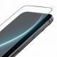 Матирано калено стъклено защитно покритие за дисплея на iPhone 17 Pro - Benks JoyTouch Matte Tempered Glass Film (0.30mm) (черен-прозрачен) thumbnail 5