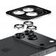Предпазни стъклени лещи за камерата на iPhone 17 Pro, iPhone 17 Pro Max - Benks Warrior Tempered Glass Camera Lens Protector (черен) thumbnail 3