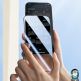 Калено стъклено защитно покритие за дисплея на iPhone 17, iPhone 16 Pro - Benks Air Shield HD Full Screen Tempered Glass (черен-прозрачен) thumbnail 4