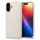 Удароустойчив силиконов (TPU) калъф за iPhone 17 - Spigen Liquid Air Case (бежов) thumbnail