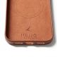 Премиум кожен (естествена кожа) кейс с MagSafe за iPhone 17 Pro Max - Mujjo Full Leather MagSafe Case (кафяв) thumbnail 4