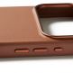 Премиум кожен (естествена кожа) кейс с MagSafe за iPhone 17 Pro Max - Mujjo Full Leather MagSafe Case (кафяв) thumbnail 7