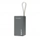 Външна батерия с 1xUSB-A, 2xUSB-C и технология за бързо зареждане - Wozinsky K65 Plus Power Bank 30000 mAh 65W (тъмносив) thumbnail