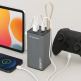Външна батерия с 1xUSB-A, 2xUSB-C и технология за бързо зареждане - Wozinsky K65 Plus Power Bank 30000 mAh 65W (тъмносив) thumbnail 5