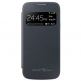 Samsung S-View Cover - оригинален кожен калъф за Samsung Galaxy S4 mini i9195 (черен) thumbnail