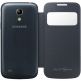 Samsung S-View Cover - оригинален кожен калъф за Samsung Galaxy S4 mini i9195 (черен) thumbnail 3