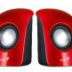 Тонколони GENIUS SP-U115 1.5W USB червени thumbnail
