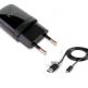 HTC TC E250 - захранване за ел. мрежа и MicroUSB кабел за HTC мобилни телефони (bulk) thumbnail