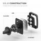 Elago M Car Magnetic Mount Plus - магнитна поставка за радиатора на кола за смартфони (черна) thumbnail 2