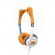iFrogz Little Rockers Costume V2 Tiger Kids On-Ear Headphones - слушалки подходящи за деца за мобилни устройства (оранжев) thumbnail