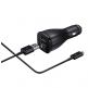 Samsung Fast Dual Car Charger EP-LN920BB 2.0A - оригинално зарядно с 2хUSB за кола с MicroUSB кабел за Samsung и мобилни телефони (черен) (bulk) thumbnail