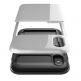 Verus Damda Glide Case - висок клас хибриден удароустойчив кейс с място за кр. карти за iPhone XS, iPhone X (сребрист) thumbnail 4