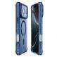 Удароустойчив хибриден кейс за iPhone 17 Pro Max (син-прозрачен) - ItSkins Hybrid R Frost Magsafe  Case (bulk) thumbnail 5