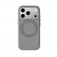 Силиконов (TPU) калъф с MagSafe за iPhone 17 Pro Max - AmazingThing Cloudie MagSpin Magnetic Soft Silicone Case (сив) thumbnail 3
