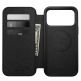 Кожен калъф (естествена кожа), тип портфейл с MagSafe за iPhone 17 Pro - Nomad Modern Leather Folio MagSafe Case (черен) thumbnail 2