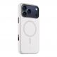 Хибриден удароустойчив кейс с MagSafe за iPhone 17 Pro Max - Tactical MagForce SmoothIsFast Cover (бял) thumbnail 2
