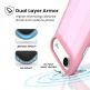 Удароустойчив хибриден кейс с Magsafe за iPhone 17 Air - Speck Presidio Lux Grip MagSafe Case (розов) thumbnail 7