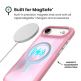 Удароустойчив хибриден кейс с Magsafe за iPhone 17 Air - Speck Presidio Lux Grip MagSafe Case (розов) thumbnail 8