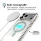 Удароустойчив хибриден кейс с Magsafe за iPhone 17 Pro Max - Speck Presidio Lux Glitter MagSafe Case (прозрачен-златист) thumbnail 8