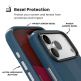 Удароустойчив хибриден кейс с Magsafe за iPhone 17 Pro Max - Speck Presidio 2 Grip MagSafe Case (тъмносин) thumbnail 5