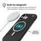 Удароустойчив хибриден кейс с Magsafe за iPhone 17 - Speck Presidio 2 Grip MagSafe Case (черен-сив) thumbnail 8