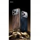 Кевларен кейс с MagSafe за iPhone 17 Pro Max - Benks ArmorGrid ArmorAir Magnetic Kevlar Metal Frame Case 600D (златист) thumbnail 4