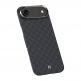 Кевларен кейс с MagSafe за iPhone 17 Air - Benks ArmorGrid ArmorAir Magnetic Kevlar Metal Frame Case 600D (черен) thumbnail 3