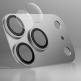 Предпазни стъклени лещи с цяла метална плочка за камерата на iPhone 17 Pro Max - Benks Glass Warrior Metal Lens Protector Tempered Glass (сребрист) thumbnail 9