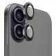 Предпазни сапфирени лещи за камерата на iPhone 17 - Blueo Sapphire Crystal Original Camera Lens Glass Protector (черен) thumbnail