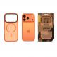  Хибриден удароустойчив кейс с MagSafe за iPhone 17 Pro - Tactical MagForce Hyperstealth Cover (оранжев) thumbnail 3