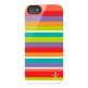 Belkin Shield Stripe - поликарбонатов кейс  за iPhone 5 (шарен) thumbnail