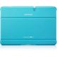 Samsung Book Cover Case - хибриден кожен калъф и поставка за Samsung Galaxy Tab 10.1 (2) инча (син) thumbnail