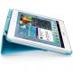 Samsung Book Cover Case - хибриден кожен калъф и поставка за Samsung Galaxy Tab 10.1 (2) инча (син) thumbnail 2