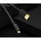 HDMI към microHDMI кабел 2.0v 4K 60Hz (100 см) - Ugreen HDMI to micro HDMI cable (черен) thumbnail 2